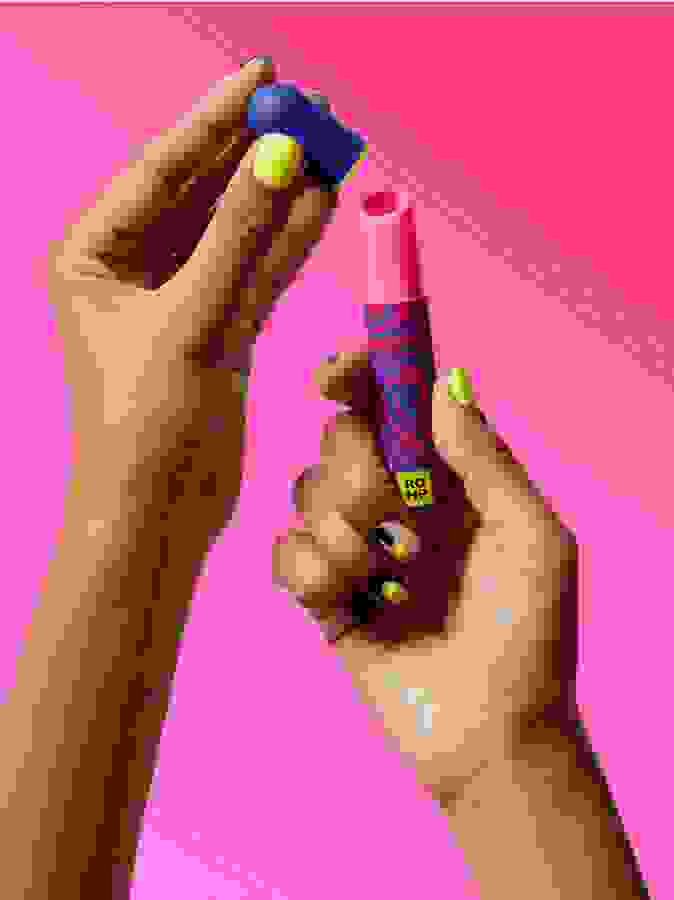 ROMP Lipstick Clitoral Suction Stimulator, Pink, hi-res